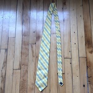 Stafford yellow and blue men’s tie